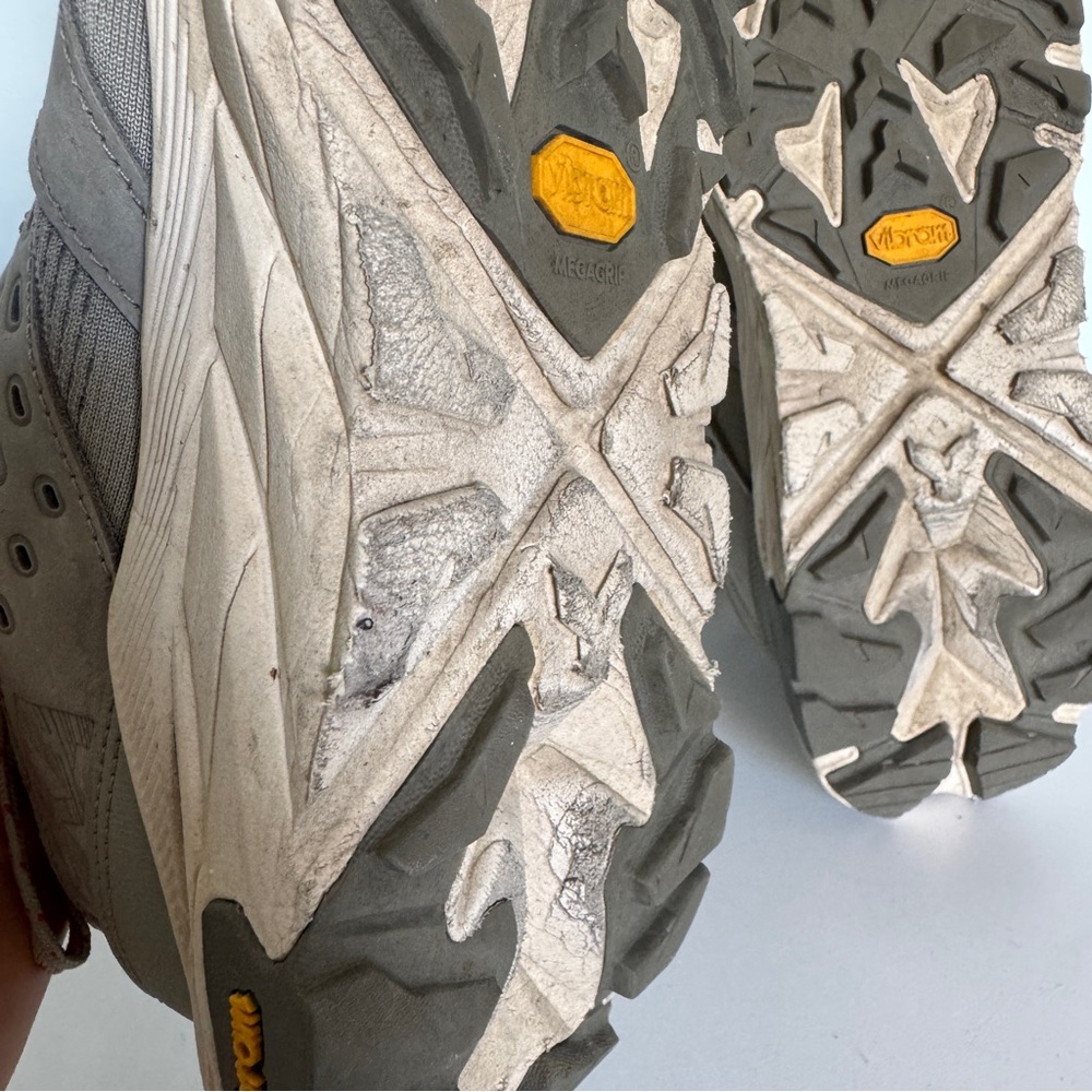 Hoka One One Men's Gray Trail Running Shoes - Picture 9 of 11